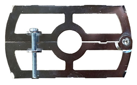 2-Piece Chrome Sprinkler Cage