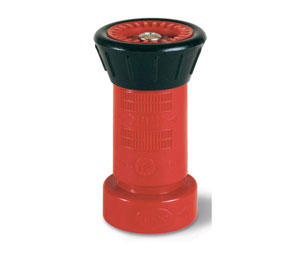 Brooks E15IPT Polycarbonate Fire Hose Nozzle - 1 1/2", NPSH