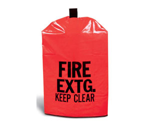 Ansul FE2HD Red Line Water Proof PVC Hand Portable Extinguisher Cover - Medium - Heavy Duty