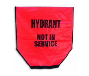 Brooks FHDC1 Heavy-duty Fire Hydrant Cover - Red, 27" x 29 3/4"