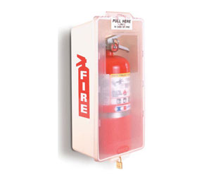 Brooks M2JWC6 Mark II Junior Series Fire Extinguisher Cabinet - 6 3/8" Depth, Pkg/6