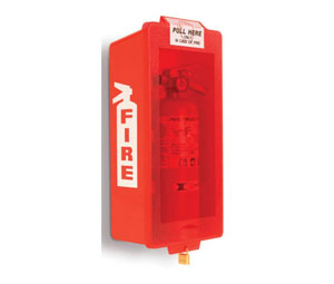 Brooks MJM Mark I Junior Fire Extinguisher Cabinet - 5 3/8" Depth