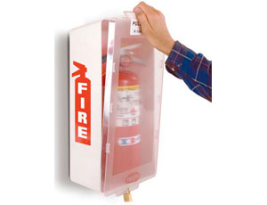 Brooks  MJWR Mark I Junior Fire Extinguisher Cabinet - 5 3/8" Depth