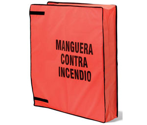 Brooks RC25LS Vinyl Fire Hose Rack Cover - Orange, 25" x 24" x 5"