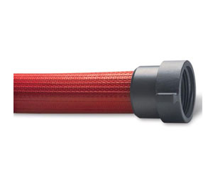 Brooks RCH50ANST Rubber Covered Fire Hose - 1 1/2" x 50', NST