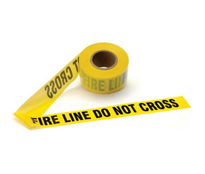 Brooks SLYFL Barricade Tape „Fire Line Do Not Cross”