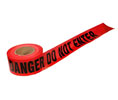 Brooks TR38 Barricade Tape "Danger Do Not Enter” - Red
