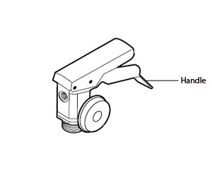 Buckeye 900218W Fire Extinguisher Parts - Handle (Steel Cylinders)