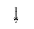Buckeye 900921W Fire Extinguisher Parts - Valve Stem Assembly