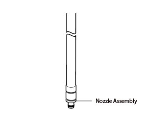 Buckeye 900936W Fire Extinguisher Parts - Nozzle Assembly - 2.5 gal