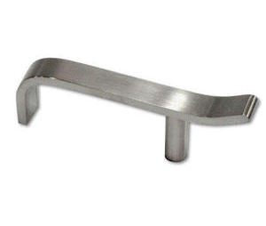 Burns 119-630 Double Arm Hospital Pull - Satin Stainless Steel 