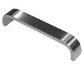 Burns 20A-630 Straight Flat Door Pull - Satin Stainless Steel