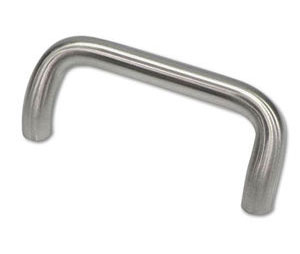 Burns 29-1B-630 Satin Stainless Steel 45° Offset Door Pull