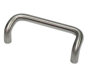 Burns 29B-630 Satin Stainless Steel 90° Offset Door Pull