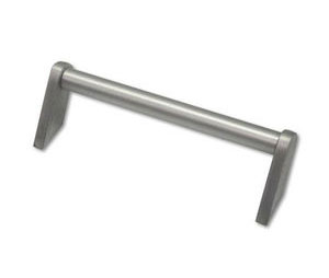 Burns 30-609 Blackened Satin Clear Coated Brass 60° Offset Door Pull
