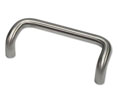 Burns 39C-630 Satin Stainless Steel 90° Offset Door Pull