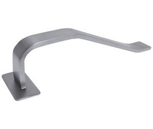 Burns 417-625 Polished Chrome Plated Brass 3/8" × 1-1/2" Flat Lever Protector Bar