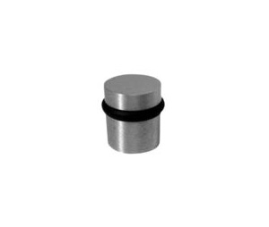 Burns 524-626 Satin Chrome Plated Brass Modern Floor Stop