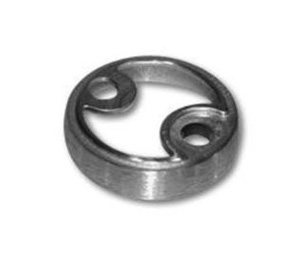 Burns 525-626 Satin Chrome Plated Brass Dome Stop Riser