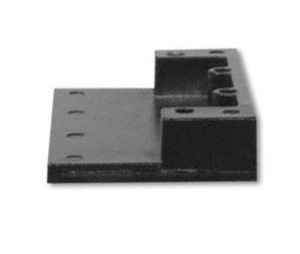 Burns 72C Prime Coated Black Mounting Brackets - over 2-1/4"