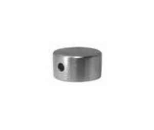 Burns SF90-605 1/4 - 20 - 1" Diameter Decorative Cap - Polished Clear Coated Brass