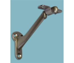 Cal-Royal ADAHB-4 US15 Heavy Duty Hand Rail Bracket - Dull Satin Nickel