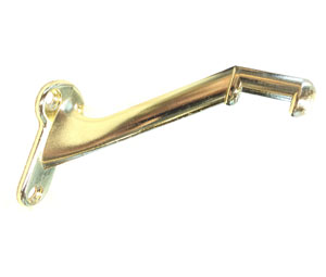 Cal-Royal ADAHB-4 US3 Heavy Duty Hand Rail Bracket - Polished Brass