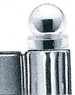 Cal-Royal BALL-45 4.5in Hinge Ball Tip Kit-Standard Weight-Steel Base