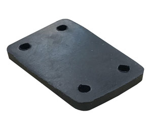 Cal-Royal DGS100 Door Guard Shim - Black