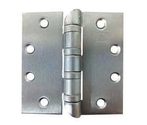 Cal-Royal HOSBB-5200 4.5x4.5in Hospital Tip Hinge-Full Mortise-Heavy Weight-Ball Bearing-Steel Base