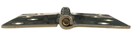 1/4in Radius Hinge-Full Mortise-Residential Weight-Plain Bearing