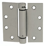 Cal-Royal SH-140 4.5x4.5in US15 - Satin Nickel Single Acting Spring Hinge-Full Mortise-Standard Weight-Steel Base