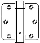 Cal-Royal SH-35R 3.5x3.5in Single Acting Spring Hinge-Full Mortise-Residential Weight-Steel Base