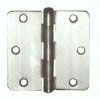 Cal-Royal TBHRC-45 3.5x3.5in 1/4in Radius Hinge-Full Mortise-Residential Weight-Plain Bearing-Steel Base