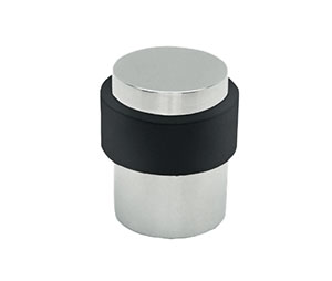 Cal-Royal EUS-03 Cylindrical Floor Mount with Plastic Plug - Stainless Steel
