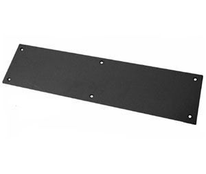 Cal-Royal PSPL4016 US1 Push Plate 0.050" x 4" x 16" - Black