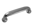 Cal-Royal PUL211 US10B Solid Ellipse Pull Handle 5-1/2" CTC - Dark Oxidized Oil Rubbed Satin Bronze