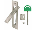 Cal-Royal SDLFP Black Flip Privacy Sliding Door Lock with Locking System and Emergency Release Key - Black