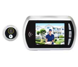 Cal-Royal ELDVBEL150 Duro Digital Door Viewer with Doorbell 160° - Duro Finish