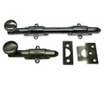 Cal-Royal DDSB12 US10B Solid Brass 12" Decorative Dutch Door Bolt - Oiled Antique Bronze