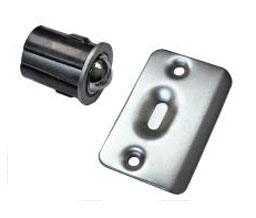 Cal-Royal DIB1 US5 Adjustable Drive-In Ball Catches - Oxidized Satin Brass