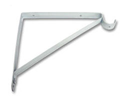 Cal-Royal FSR123 WHITE Heavy Duty Shelf and Rod Support - White