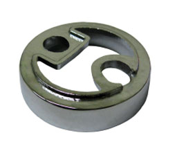 Cal-Royal NEWRIS3750 US15A Riser For Dome Stops - Oxidized and Highlighted Satin Nickel