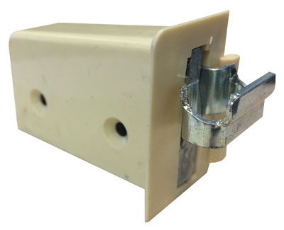 Almond Left Hand Screw-On Bracket - 1 Pc.