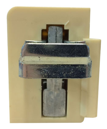 Almond Left Hand Screw-On Bracket - 1 Pc.