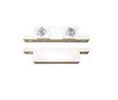 Camden CX-MDC SPDT Surface Magnetic Contact, White