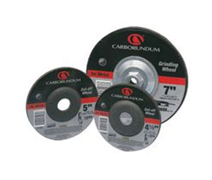 Carborundum 481-05539561568 Carbo Metal Aluminum Oxide - 4 1/2" Diameter