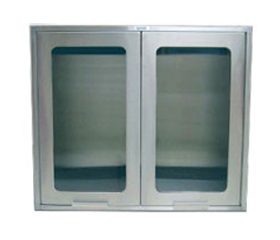 Carr 7377-30 Two Glass Doors Wall Cabinet  