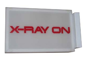 Carr LWS-1 "X-Ray On" Sign 
