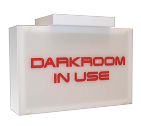 Carr LWS-2 "Darkroom In Use" Sign 